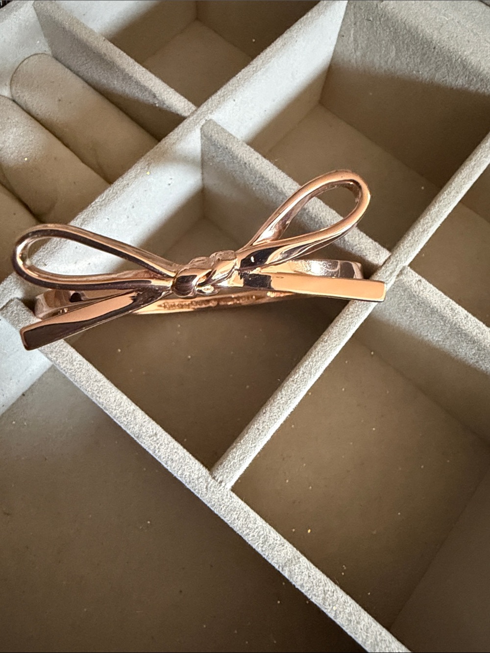 kate spade Rose Gold Bow Bracelet